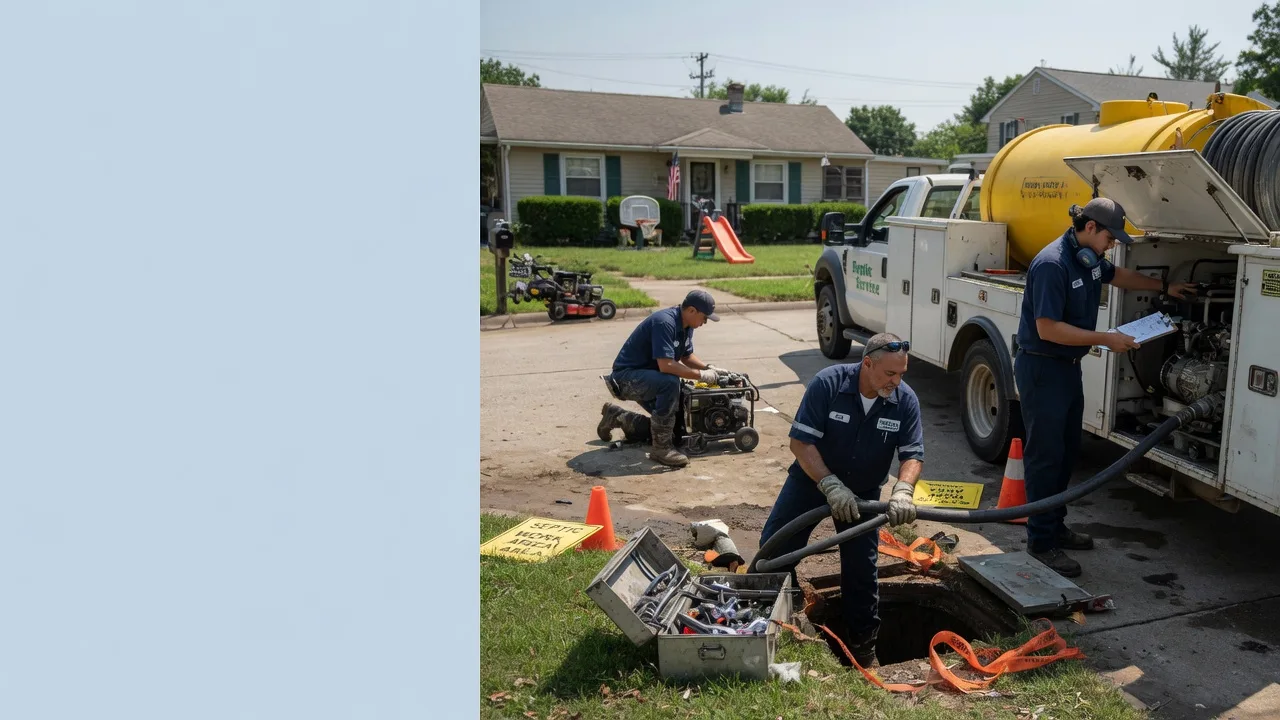 Septic Tank Pumping in Mexico, PA near me